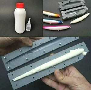 Silicona de 0,5 kg / 1,1 lb para resinas de fundición, silicona para moldes de cebo duro   - Imagen 1 de 6