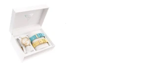 Nuovo Autentico GUESS U10553L1 Cinturini Intercambiabili Orologio da Polso Box Set - Foto 1 di 1