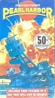 Remember Pearl Harbor (VHS, 1991) Collectors Edition 50th Anniversary NEW SEALED - Image 1 of 4