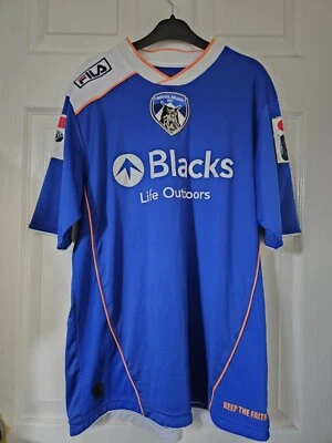 Oldham Athletic 13/14 Home Shirt rare Fila Size S - Image 1 of 2