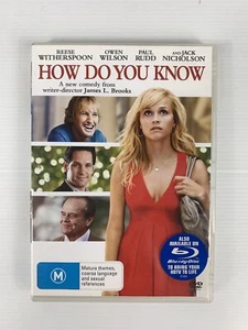 How Do You Know Reese Witherspoon DVD R4 - Picture 1 of 4
