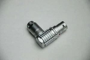 LEMO 16-pin Connector: FLG.2.B (Flag Elbow 90) FLG2B316Y0080 NEW (Switzerland) - Picture 1 of 4
