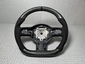 Gen 2 Mini R56 Black Alcantara and Carbon Fiber Steering wheel R56 - Picture 1 of 1