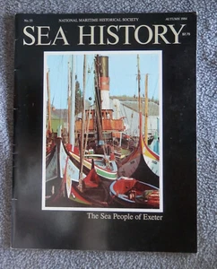 National Maritime Historical Society SEA HISTORY Magazine #33 Autumn 1984 VG - Imagen 1 de 6