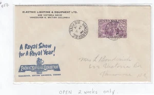 Canada: PNE Vancouver BC Sub PO EX, Exhibition Cover, Scarce Cancel (2 weeks) VF - Picture 1 of 1