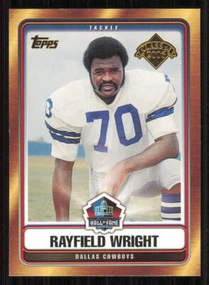2006 Topps Hall of Fame Class of 2006 #HOFRWR Rayfield Wright - Image 1 of 2