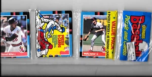 1988 DONRUSS 45 CARD 3 PUZZLE PIECE RACK PACKS LOT OF (7) DIFFERENT UNOPENED - Picture 1 of 1