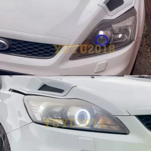 RGB halo rings for Ford focus 08-10 Xenon headlight angel eye Bluetooth DRL lamp - Picture 1 of 17