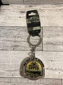 Deadliest Catch Keychain Keyring No Pot Left Behind Alaska Spinner Key Chain - Picture 1 of 6