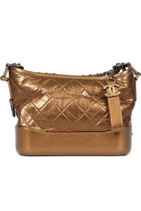 CHANEL BRONZE 2017 GABRIELLE SMALL QUILTED SHOULDER BAG - Picture 1 of 10