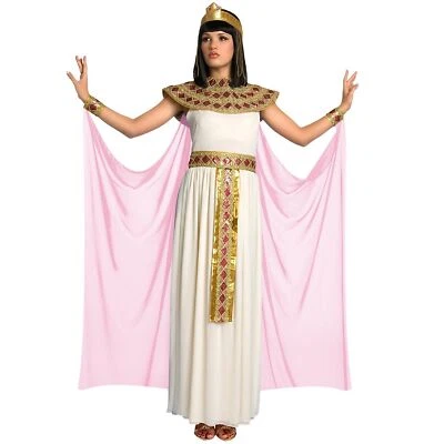 Damas Rosa Cleopatra Disfraz Mujer Reina del Nilo Egipcio Halloween Traje Foto 1 de 4