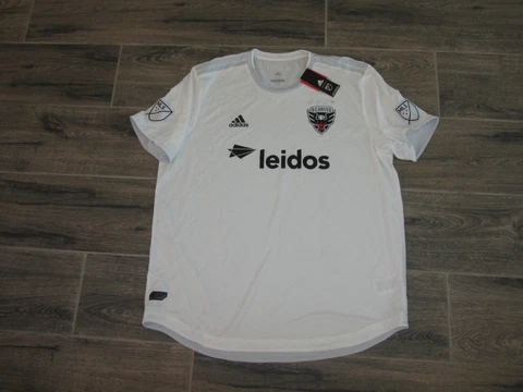 NWT Washington DC United MLS Soccer Jersey Adidas Sewn 2018 Authentic 2XL 2018 Cover