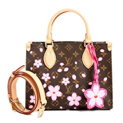 LOUIS VUITTON（LV） Borsa Louis Vuitton LOUIS VUITTON LV × Takashi Murakami fiori di ciliegio autentica