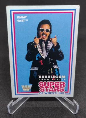 JIMMY HART WWF Superstars of Wrestling card Market Scene MSL Series 1 - Image 1 of 2