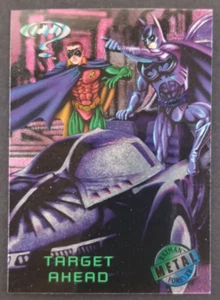 Batman Forever 1995 Robin Fleer Metal Card #85 (NM) - Picture 1 of 2