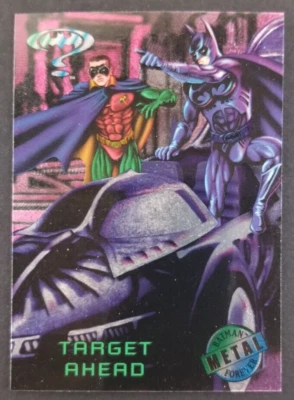 Batman Forever 1995 Robin Fleer Metal Card #85 (NM) - Image 1 of 2