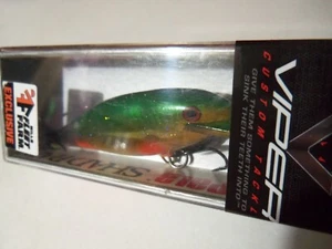 1 Rapala Deep Shad Rap Lure SR7 VIPER Custom Tinkerbell NIP - Picture 1 of 7