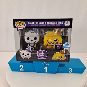 Funko Pop Ad Icon Esqueleto Jack And Monster Taco Jack En La Caja Funko Exclusivo - Imagen 1 de 7
