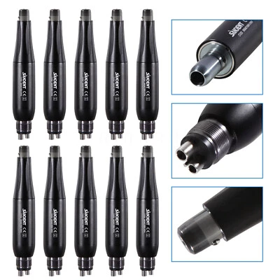 1-10 Prophy Higiene Dental Pieza de Mano Motor de Aire 4 Agujeros 4:1 Cono Nariz Giratorio 360° Foto 1 de 4