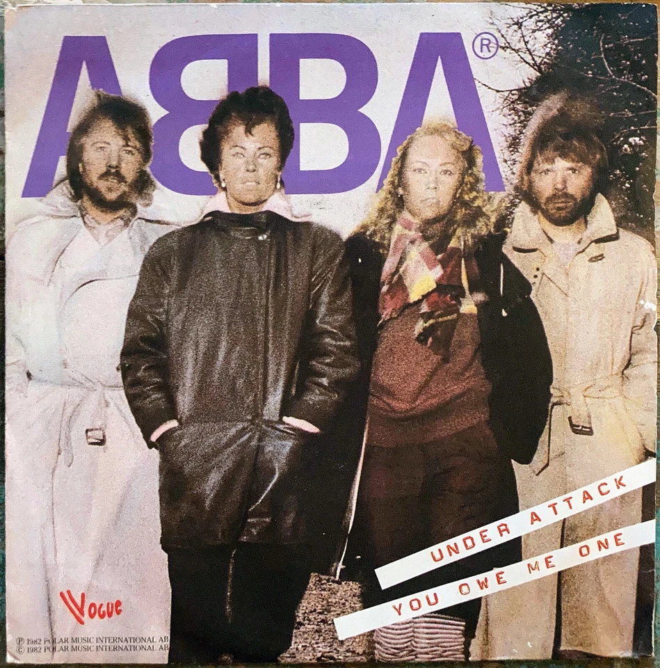45t ABBA - Under attack - 7" - Photo 1/1