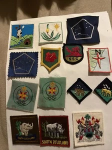 Südafrika Menge 18 Pfadfinderpatches einschließlich Südzululand, Südland - Bild 1 von 9