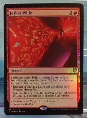 Magic - Jeskas Wille / Jeska`s Will - Rare/Foil - Commander Legends -  DE/NM - Bild 1 von 4