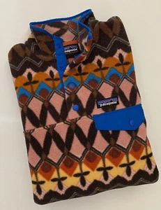 Patagonia Synchilla Companions Big Anthos Fall Snap-T Fleece Pullover Women’s S - Picture 1 of 7