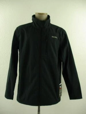 NWT Men's M Boulder Gear Black Torin Softshell Jacket Full-Zip Stretch Pockets - Image 1 of 4