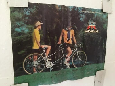 Póster de bicicleta MOTOBECANE original vintage  Foto 1 de 4
