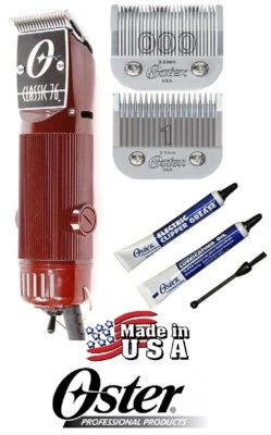 Oster профессиональный волос стилист парикмахер классический 76 машинка для стрижки набор #000 и 1 лезвие  - Изображение 1 из 4