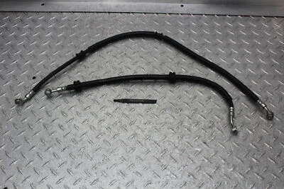 2017 Kawasaki Z125 Pro BR125JHF FRONT/REAR BRAKE HOSE LINE - Image 1 of 4