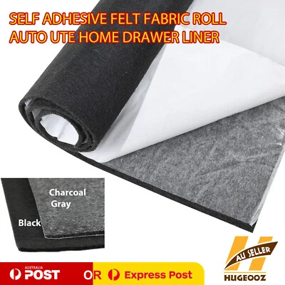 Felt Fabric Roll Stick Back For Auto Ute Cabinet Drawer Lining Anti-Slip Stain - image 1 of 4