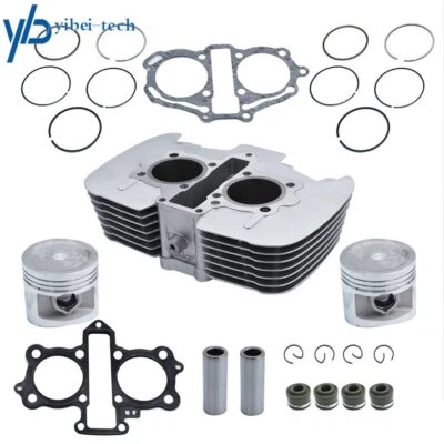 Conjunto de cilindro de motor junta de pistón para Honda Rebel 250 CMX250 1996-2014 2015 Foto 1 de 4