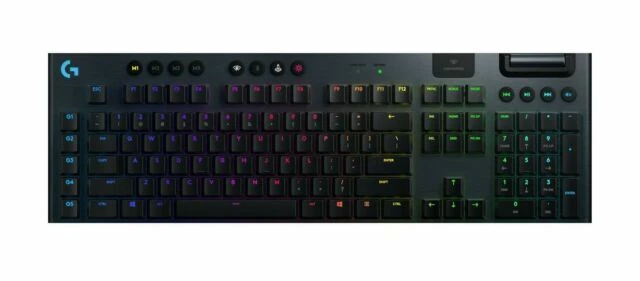 Logitech G915 Wireless RGB Tactical Gaming Keyboard - Black