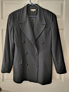 Blazer vintage y2k bebe negro manga larga para mujer talla 10 - Imagen 1 de 6