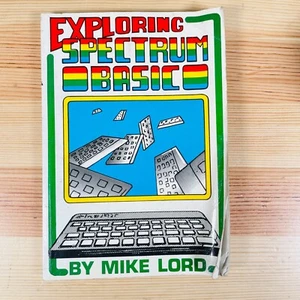 Vintage Exploring Spectrum BASIC by Mike Lord Programming Book Paperback - Photo 1/7