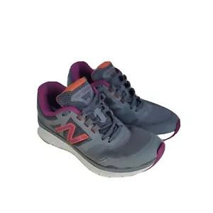 New Balance WW1865GY Women's Sneakers Size 7 Gray Orange Purple Rapid Rebound - Picture 1 of 8