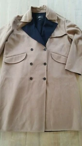 NUEVO CON ETIQUETAS YANG LI ABRIGO DE LANA DE GRAN TAMAÑO HECHO A MANO L XL - Imagen 1 de 7