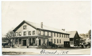 RPPC NY Lee Center Hotel (Burned in 1918) Oneida County - Picture 1 of 2