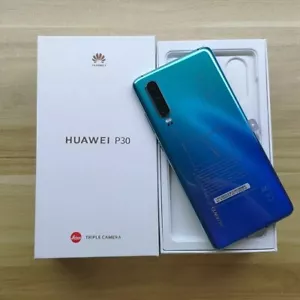 Huawei P30 128GB 256GB Dual Sim 4G Unlocked Android Global CellPhone New Sealed - Picture 1 of 19
