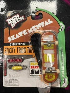 Tech Deck Skate Mental Wide Boards Sticky Trick Tape Vintage Rare NOS - Picture 1 of 2