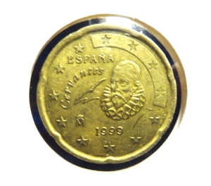 Spain 1999 20 Cent Cent Euro coin ๐ - Picture 1 of 2