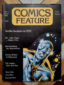 Característica de cómics #1 en muy buen estado+ (marzo de 1980) cubierta de Silver Surfer primera edición Nebres, Buscema - Imagen 1 de 10
