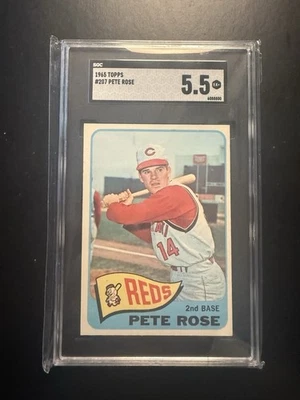 1965 Topps - Pete Rose #207 - SGC 5.5 - Image 1 of 2