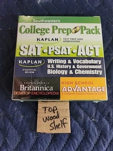 SouthWestern Advantage College Prep Pack KAPLAN ACT SAT TEST PSAT Guides Sealed - Picture 1 of 3