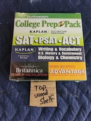 SouthWestern Advantage College Prep Pack KAPLAN ACT SAT TEST PSAT Guides Sealed - Image 1 of 3
