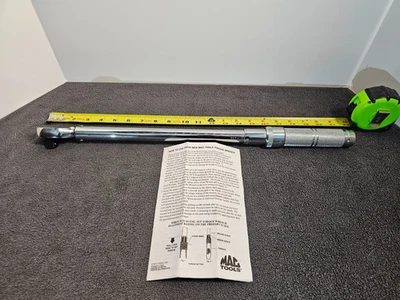 MAC Tools 1/2" Drive Torque Wrench Micrometer (30-150ft/lb) TWV150FC w/ Manual - Image 1 of 4