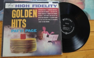 VINTAGE PATTI PAGE LP GOLDEN HITS BEST OF GREATEST 12" VINYL RECORD ALBUM VG+ - Picture 1 of 4