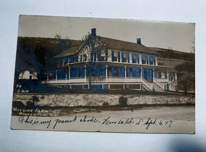 Vintage 1907 Hillside Farm Winterton New York Postcard Posted - Picture 1 of 2