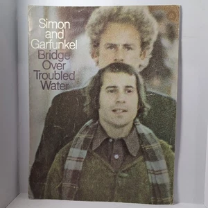 BRIDGE OVER TROUBLED WATER SIMON AND GARFUNKEL PIANO SHEET MUSIC - 1970 - Picture 1 of 1